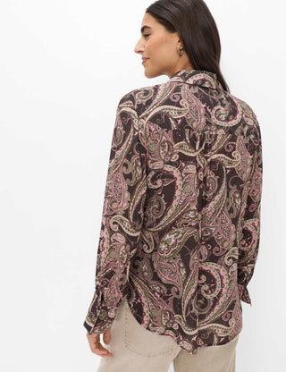 BRAX - Vic - Blouse de viscose à motifs paisley