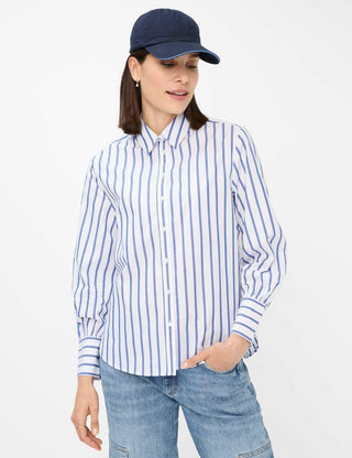 BRAX - Vic - Blouse de coton à rayures