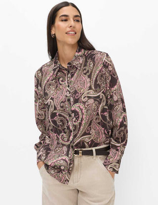BRAX - Vic - Blouse de viscose à motifs paisley