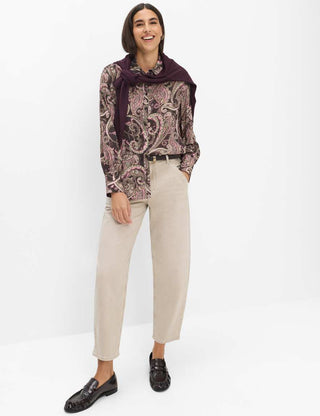 BRAX - Vic - Blouse de viscose à motifs paisley