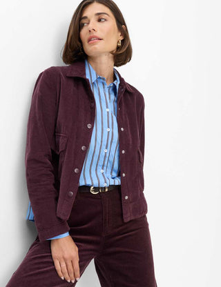 BRAX - Vica - Blouse de viscose à rayures
