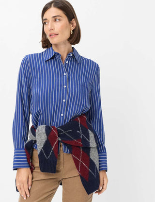 BRAX - Vica - Striped viscose blouse