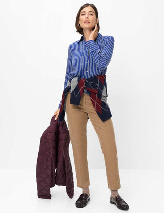 BRAX - Vica - Blouse de viscose à rayures