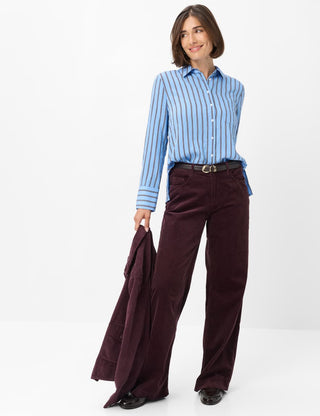BRAX - Vica - Blouse de viscose à rayures
