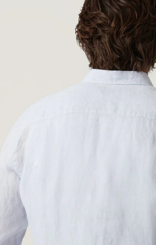 34 Heritage - Linen Chambray Shirt Chalk