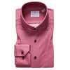 Emanuel Berg - Byron - Chemise manches longues unie Albini 4Flex - Modern Fit - Framboise - LE CAPITAINE D'A BORD
