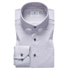 Emanuel Berg - Byron - Chemise manches longues unie Albini 4Flex - Modern Fit - Gris - LE CAPITAINE D'A BORD