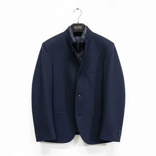 Digel - Enver-ST - Modern Fit - Wool jersey blazer with detachable insert