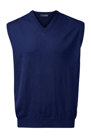 Clipper - Milan - Merino Wool V-Neck Tank Top