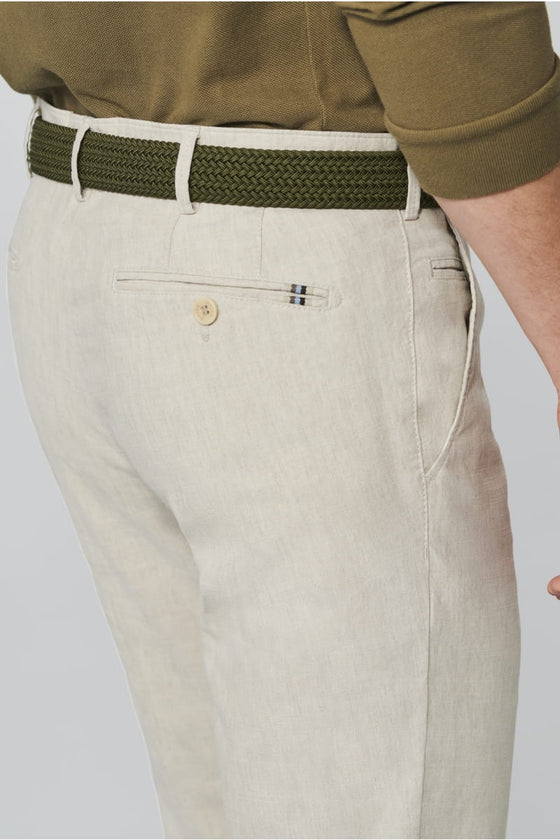 Meyer - Pantalon de coton et lin Bonn 3020