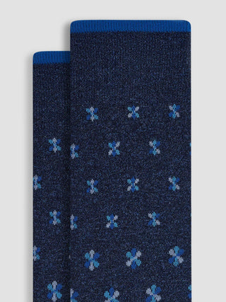 Bugatchi - Mercerized Cotton Floral Socks