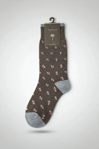 Bugatchi - Mercerized Cotton Floral Socks