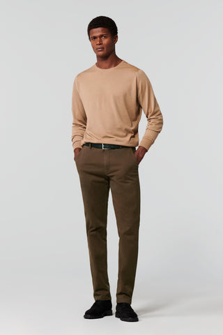 Meyer - Pantalon de coton hiver mini pied-de-poule Bonn 5603 - LE CAPITAINE D'A BORD