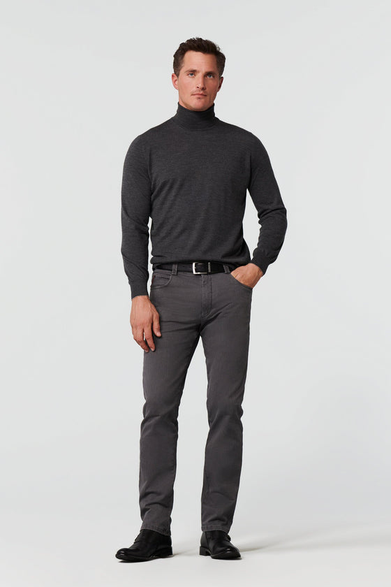 Meyer - Pantalon de coton hiver texturé Diego 5609 - LE CAPITAINE D'A BORD