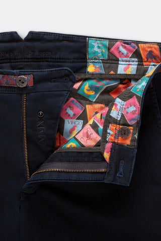 MMX - Pantalon de coton texturé Apus 7647 - LE CAPITAINE D'A BORD