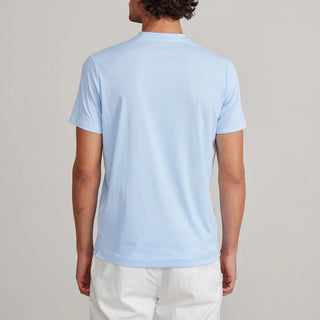 Emanuel Berg - T-Shirt manches courtes de coton 4Flex - Bleu pâle