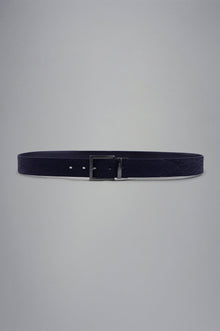  Paul & Shark - Ceinture de cuir uni reversible avec requins - LE CAPITAINE D'A BORD