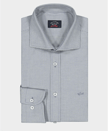  Paul & Shark - Chemise de flanelle pied-de-poule - J Fit - LE CAPITAINE D'A BORD