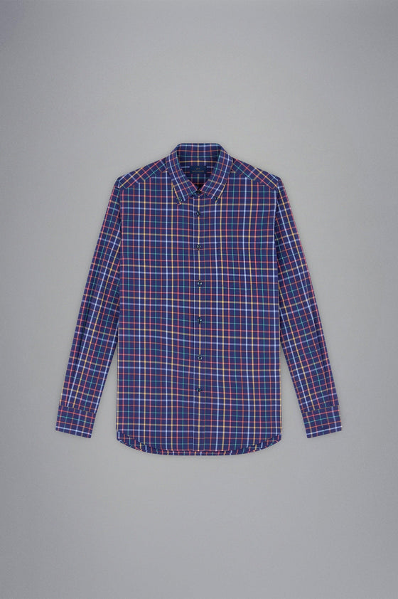 Paul & Shark - Chemise manches longues coton à carreaux - LE CAPITAINE D'A BORD