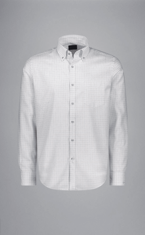 Paul & Shark - Chemise manches longues de coton Silver Collection - LE CAPITAINE D'A BORD