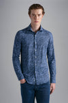 Paul & Shark - Chemise manches longues motif abstrait Performance - J Fit - LE CAPITAINE D'A BORD