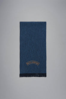  Paul & Shark - Écharpe de tricot laine avec broderie - LE CAPITAINE D'A BORD