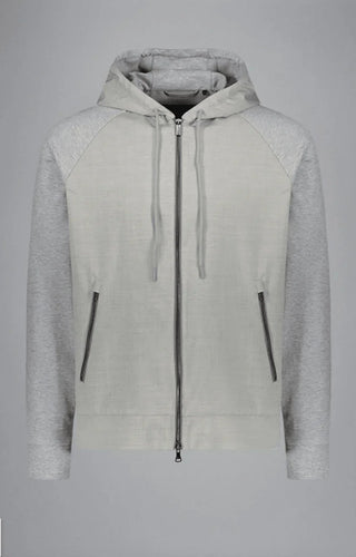 Paul & Shark - Hoody Loro Piana Green Storm System™ - LE CAPITAINE D'A BORD