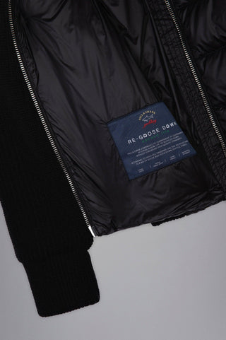 Paul & Shark Ladies - Cardigan de laine avec devant matelassé pour femme - LE CAPITAINE D'A BORD
