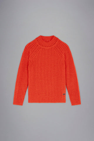 Paul & Shark Ladies - Chandail col rond d'alpaga et laine pour femme - LE CAPITAINE D'A BORD