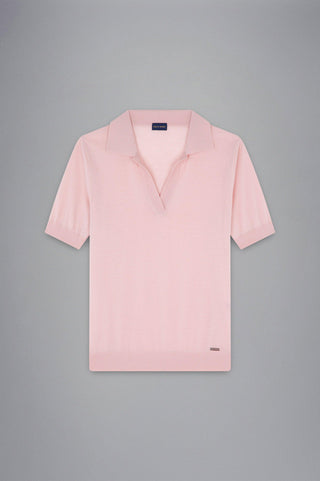 Paul & Shark Ladies - Col polo manches courtes de laine extra fine pour femme - LE CAPITAINE D'A BORD