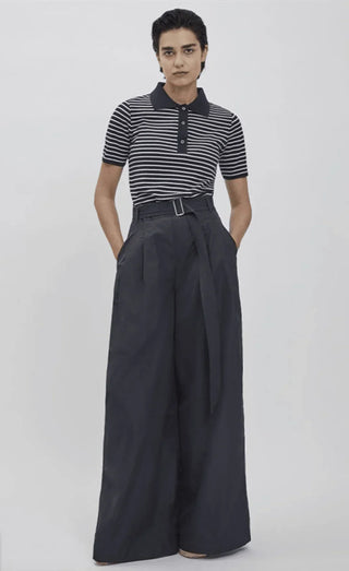 Paul & Shark Ladies - Pantalon à jambes large pour femme - LE CAPITAINE D'A BORD
