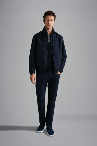 Paul & Shark - Manteau court Loro Piana Green Storm System™ - LE CAPITAINE D'A BORD