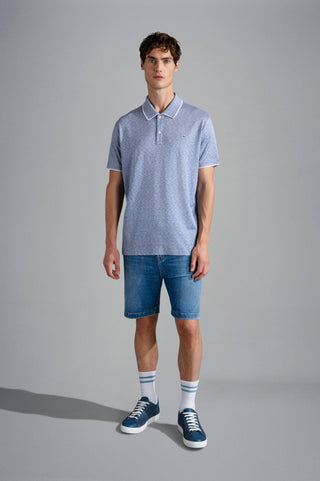 Paul & Shark - Polo manches courtes coton et soie - LE CAPITAINE D'A BORD