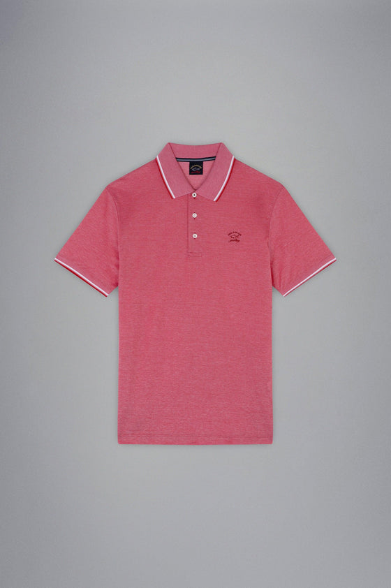 Paul & Shark - Polo manches courtes coton oxford - LE CAPITAINE D'A BORD