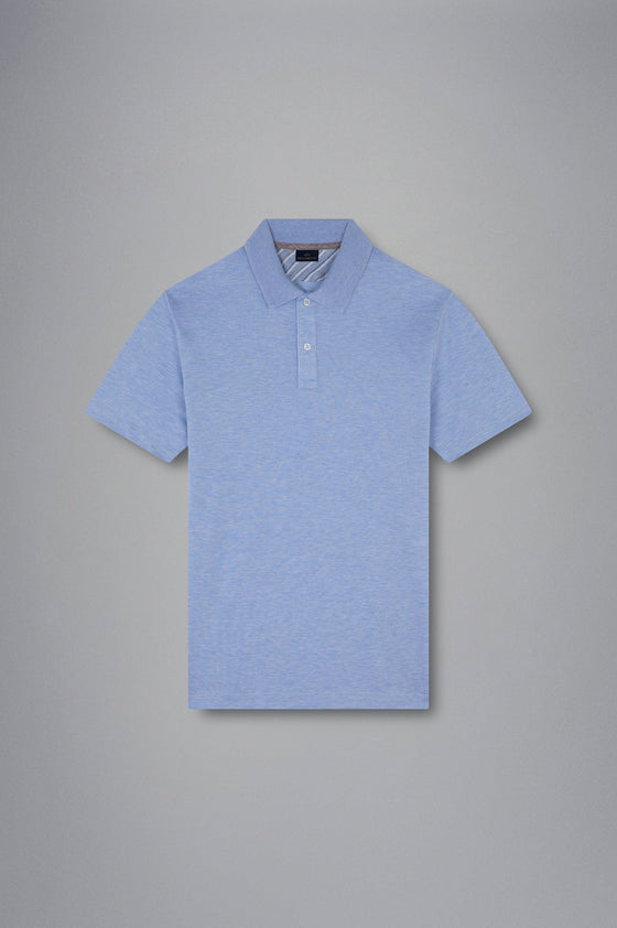 Paul & Shark - Polo manches courtes coton piqué détails lin - LE CAPITAINE D'A BORD