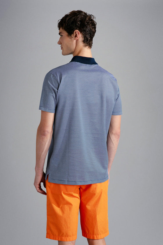 Paul & Shark - Polo rayé manches courtes coton jersey - LE CAPITAINE D'A BORD