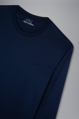 Paul & Shark - T-shirt manches longues de coton Silver Collection - LE CAPITAINE D'A BORD