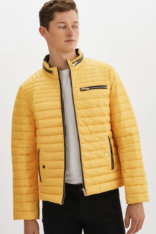 Regency - Jogger Puffer - Manteau matelassé avec cuir - LE CAPITAINE D'A BORD