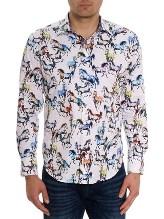 Robert Graham - Chemise THOROUGHBRED - LE CAPITAINE D'A BORD