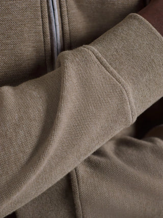 Bugatchi - Zip-up hooded cardigan