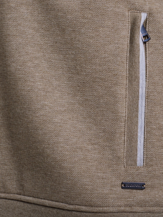 Bugatchi - Cardigan zip à capuchon