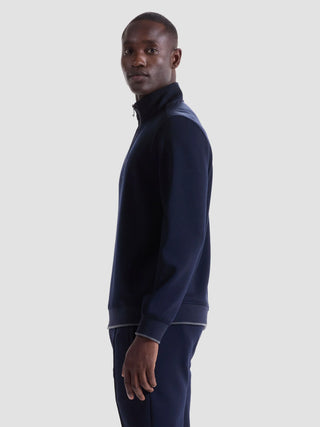 Bugatchi - Soft Touch zip collar sweater
