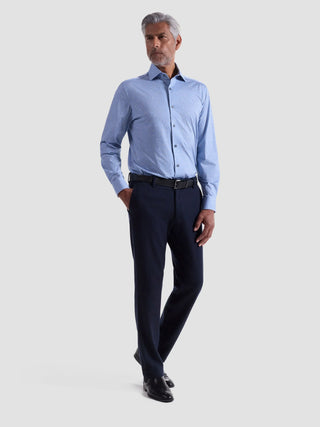 Bugatchi - James - Long sleeve polka dot shirt
