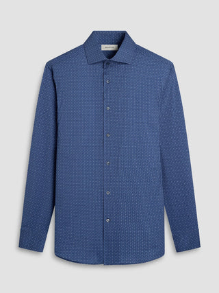 Bugatchi - James - Long sleeve polka dot shirt