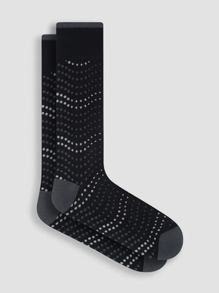 Bugatchi - Cotton and cashmere polka dot socks