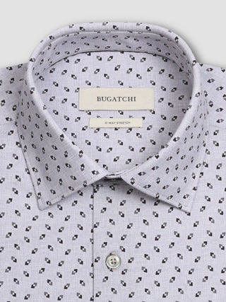 Bugatchi - James - Long sleeve patterned shirt