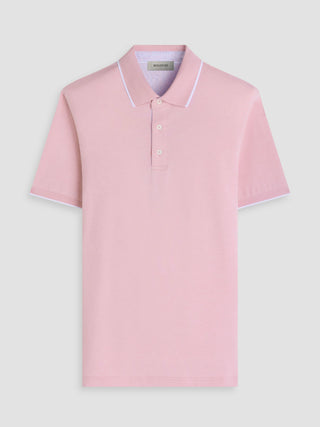 Bugatchi - Short-sleeved shirt with collar Performance