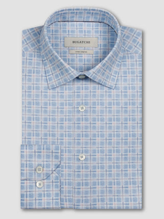 Bugatchi - James - Long-sleeved checkered shirt