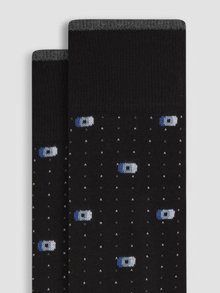 Bugatchi – Patterned cotton and cashmere socks