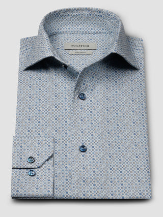 Bugatchi - James - Chemise manches longues cercles OoohCotton®